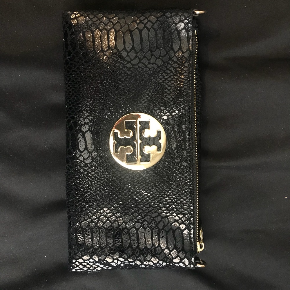 Black Tory Burch Clutch